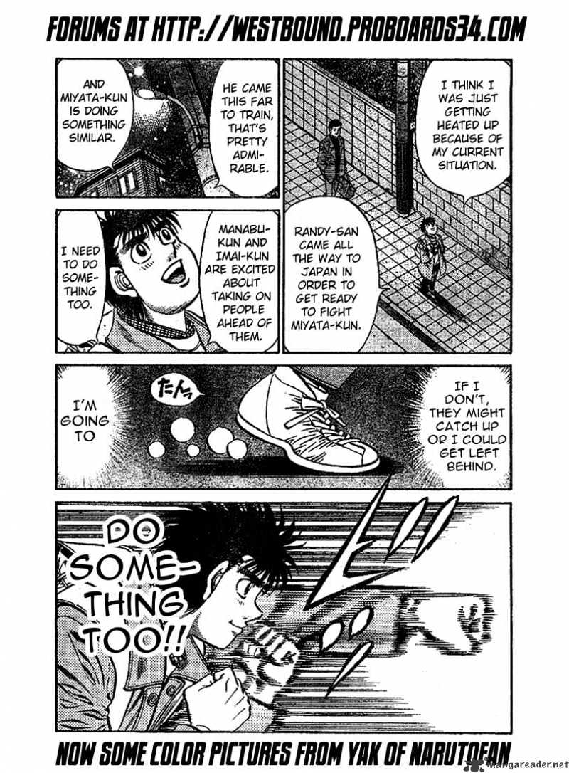 Hajime no Ippo: Fighting Spirit, Chapter 801 image 18